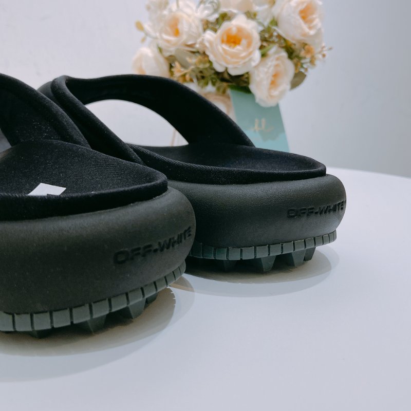 TW4622 Off-White 沙灘拖鞋男裝黑色 Oddsy Minimal Beach Sandals 碼數39 未使用品-9