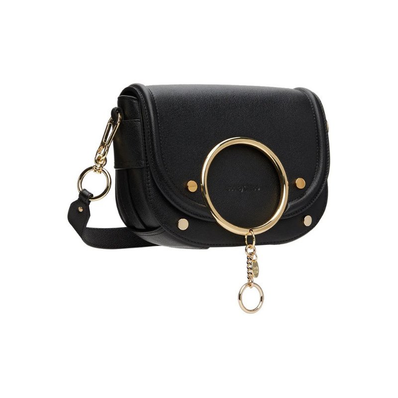 See By Chloe Small Mara Crossbody Bag for Women in Black (CHS19WSA29388-001)-1