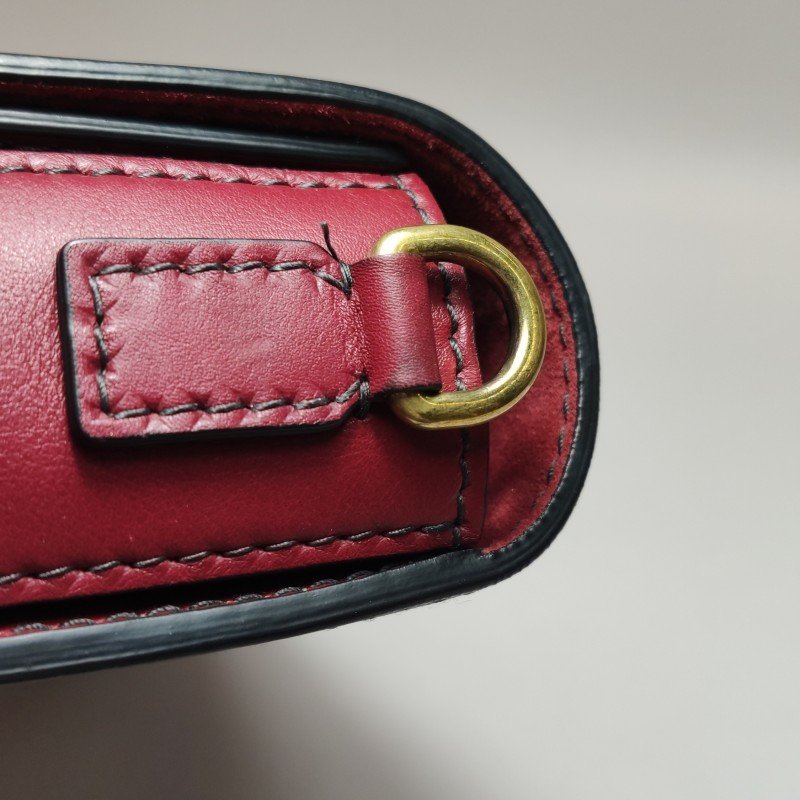 Dior Dio(r)evolution牛皮純色字母Logo斜挎包單肩包-10