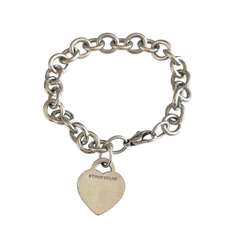 TIFFANY & CO. Return To Tiffany 純銀 愛心💗 手鏈-5