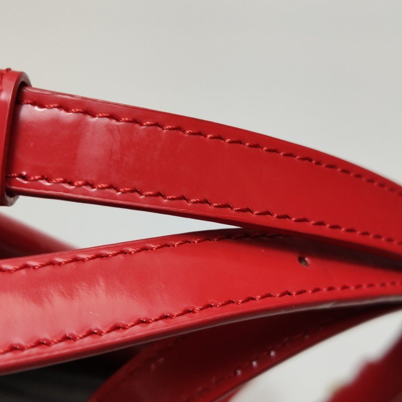 Burberry Title牛皮拼色字母logo鉚釘單肩包-10