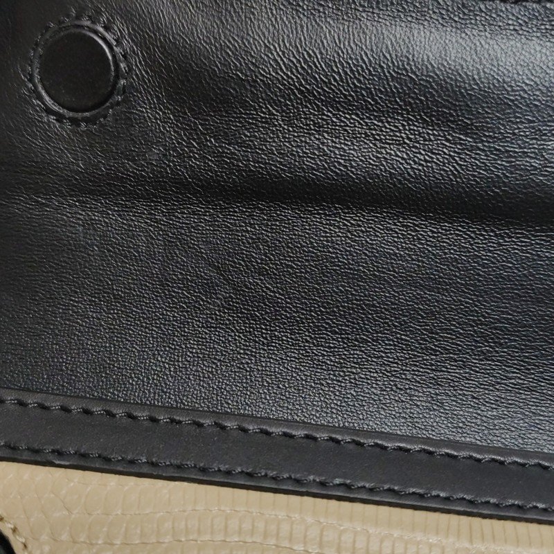 Burberry Title牛皮拼色字母logo鉚釘單肩包-13