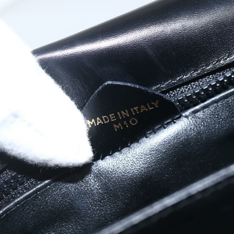 【日本直送】CELINE 白色金色皮革肩背包 正品 158411-11