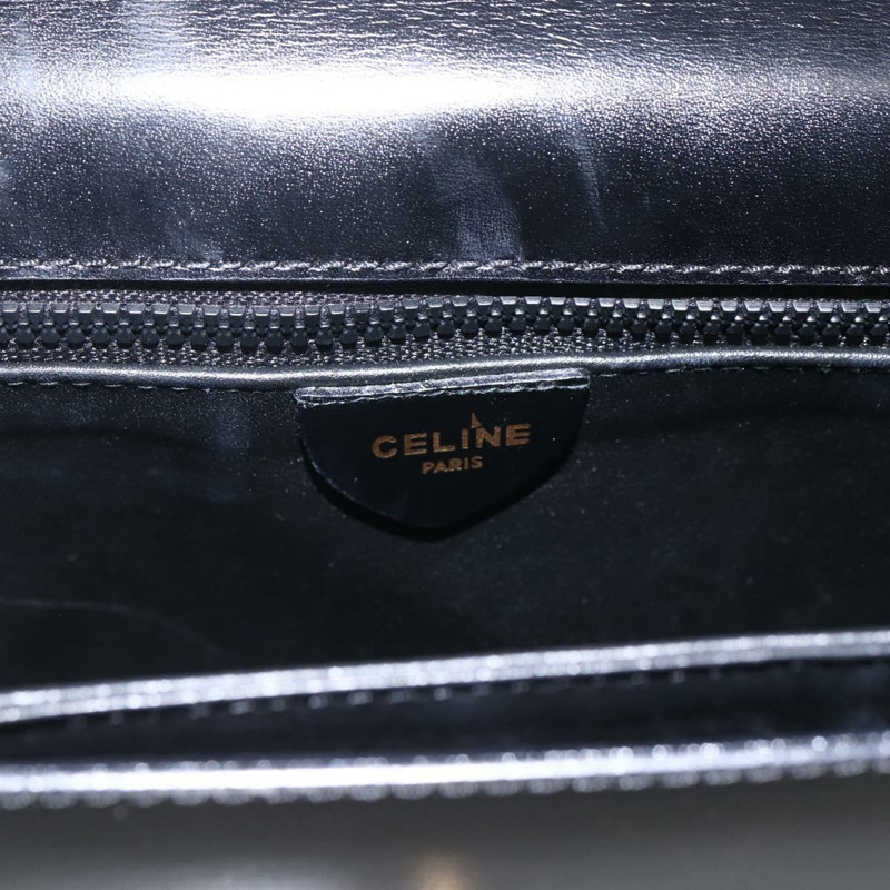 【日本直送】CELINE 白色金色皮革肩背包 正品 158411-17