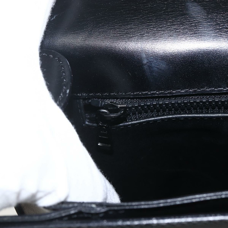 【日本直送】CELINE 白色金色皮革肩背包 正品 158411-18