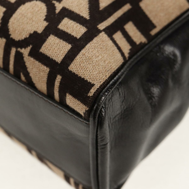 【日本直送】CELINE Blazon 鏈條肩背包 帆布 棕色 金色 正品 158910V-14