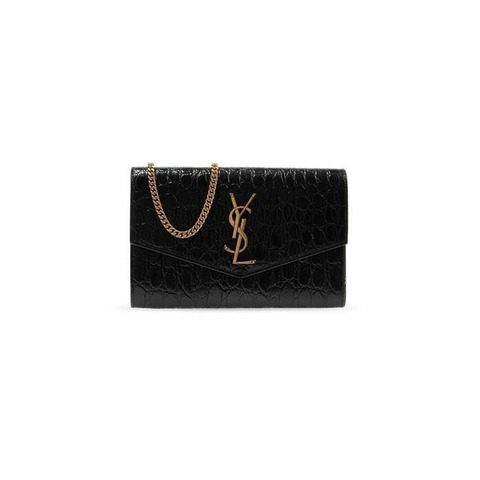 SAINT LAURENT 黑色鏈條單肩包