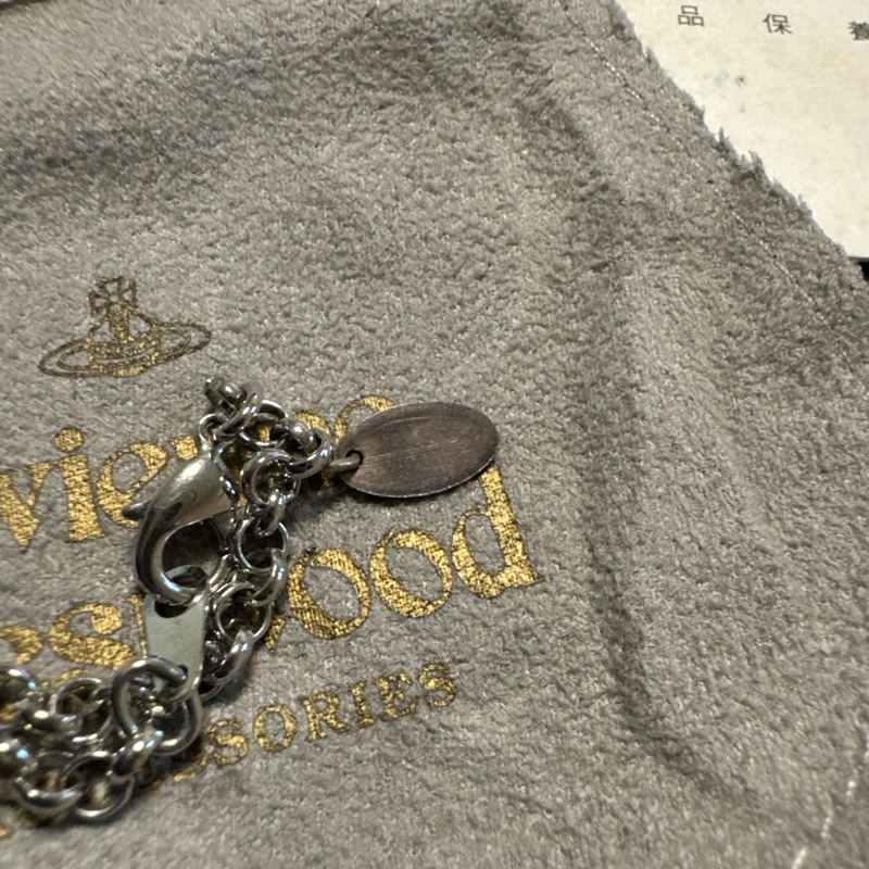 Vivienne Westwood 粉色大土星Logo 項鍊（絕版溢價款）（近全新）-15