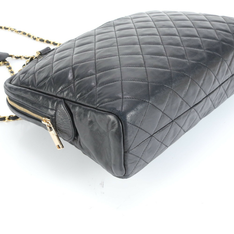 香奈兒女士絎縫羊皮鏈單肩包-3