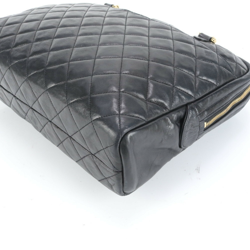 香奈兒女士絎縫羊皮鏈單肩包-4