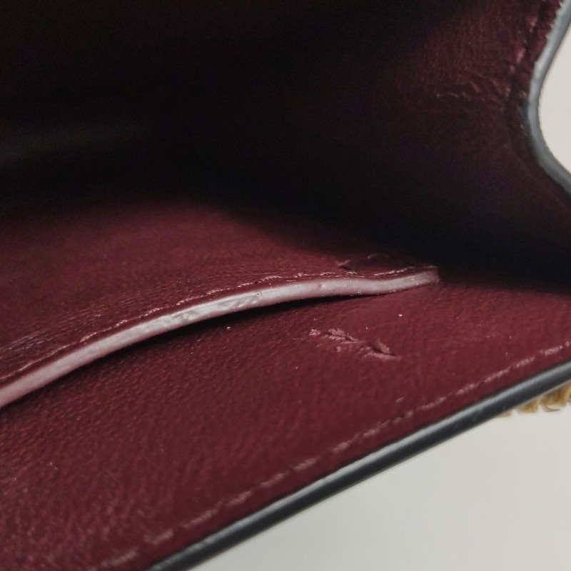 Saint Laurent Cassandra牛皮絨布拼色信封式翻蓋單肩包-10