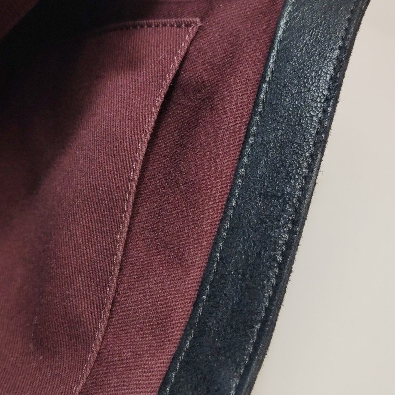 Chanel Leboy季節限定款大號磨砂皮菱格絎縫方形雙C鎖扣斜挎包單肩包-8