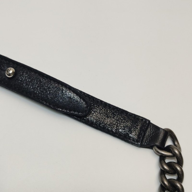 Chanel Leboy季節限定款大號磨砂皮菱格絎縫方形雙C鎖扣斜挎包單肩包-10