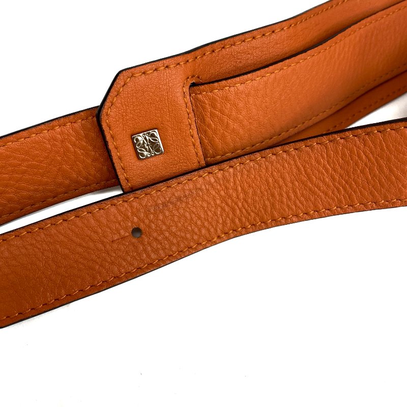 △ Loewe 羅意威 Orange Calfskin Puzzle 2 Way Bag #M 橙色小牛皮兩用袋 - 257023480-13