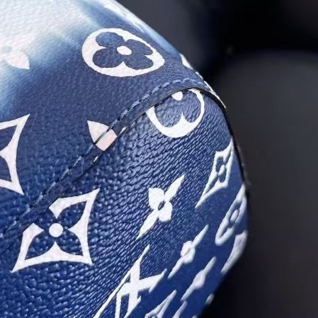 【近新閒置品】路易威登LV NeoNoe 夏日扎染系列藍白漸變水桶包 束口單肩包-8