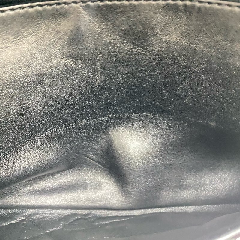 △ Chanel 香奈兒 2.55 Maxi Black Enamel Ruthenium-Finish Metal Chain Shoulder Bag No.14 2.55黑色漆皮鍍釕金屬鎖鏈肩背袋No.14 - 257023146-20