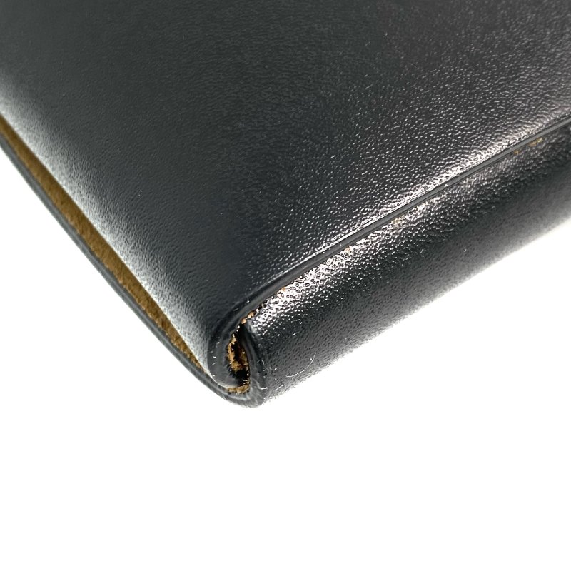 △ Bottega Vaneta 寳緹嘉 Black Lambskin Maxi Cassette Shoulder Bag 黑色小羊皮肩背袋 - 257024008-5