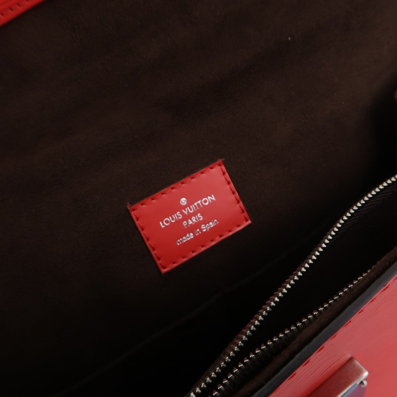 Louis Vuitton(LV)ClunyBB牛皮水波紋翻蓋斜挎包單肩包-7