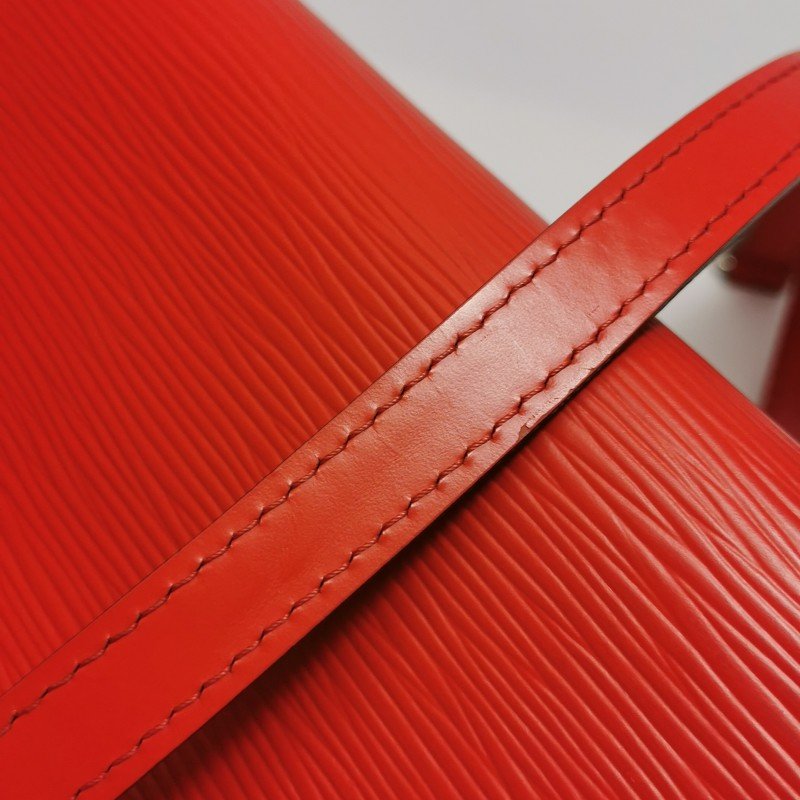 Louis Vuitton(LV)ClunyBB牛皮水波紋翻蓋斜挎包單肩包-9