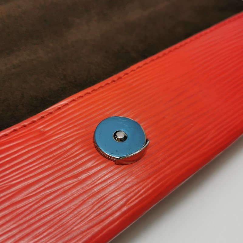 Louis Vuitton(LV)ClunyBB牛皮水波紋翻蓋斜挎包單肩包-11