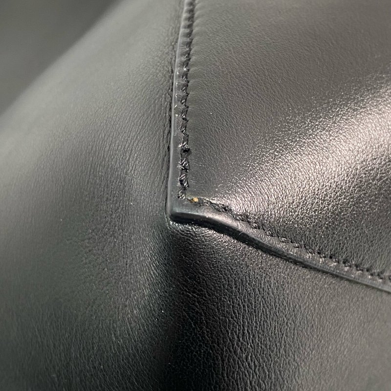 △ Loewe 羅意威 Black Calfskin Puzzle Fold Shoulder Bag 黑色小牛皮肩背袋 - 257024144-8