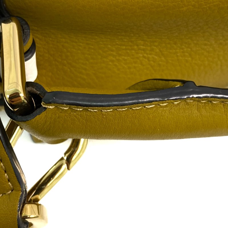 △ Loewe 羅意威 Beige, Yellow Brown And Grey Calfskin Puzzle 2 Way Bag 米白色, 土黃色, 灰色小牛皮兩用袋 - 257023987-11