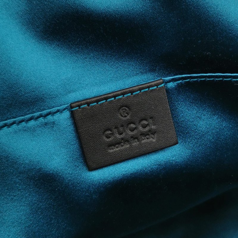 Gucci Ophidia小號帆布翻毛皮油蠟皮撞色條紋雙G斜挎包單肩包-7