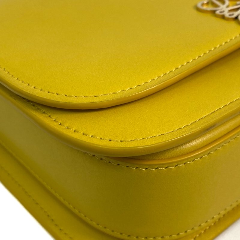 △ Loewe 羅意威 Yellow Calsfkin Goya Shoulder Bag 黃色小牛皮肩背袋 - 257023988-6