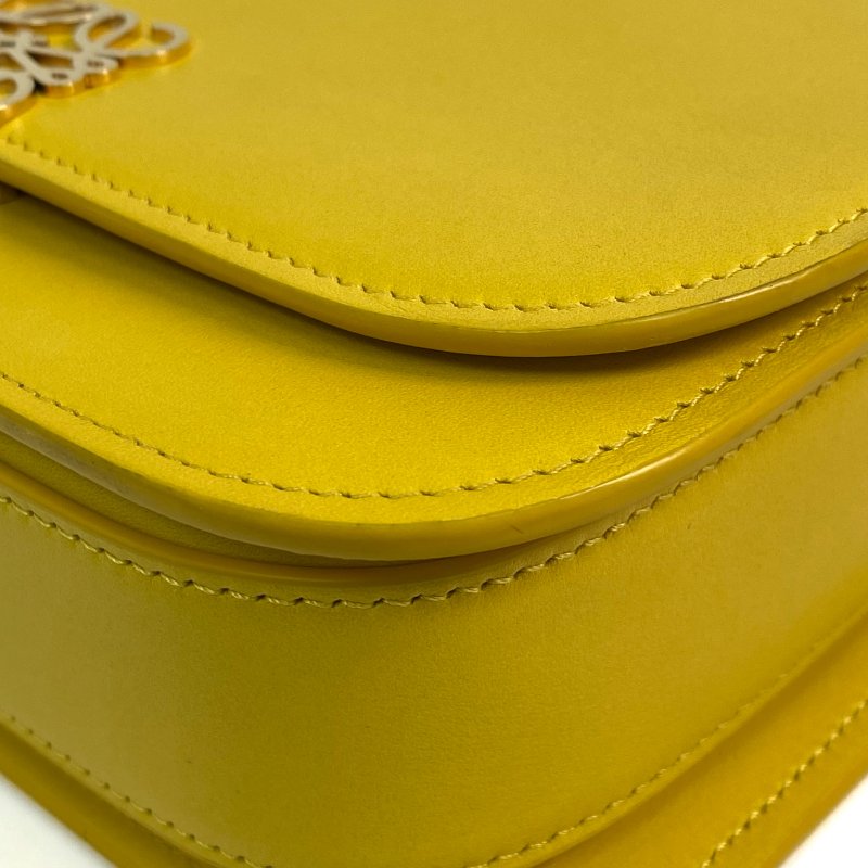 △ Loewe 羅意威 Yellow Calsfkin Goya Shoulder Bag 黃色小牛皮肩背袋 - 257023988-7