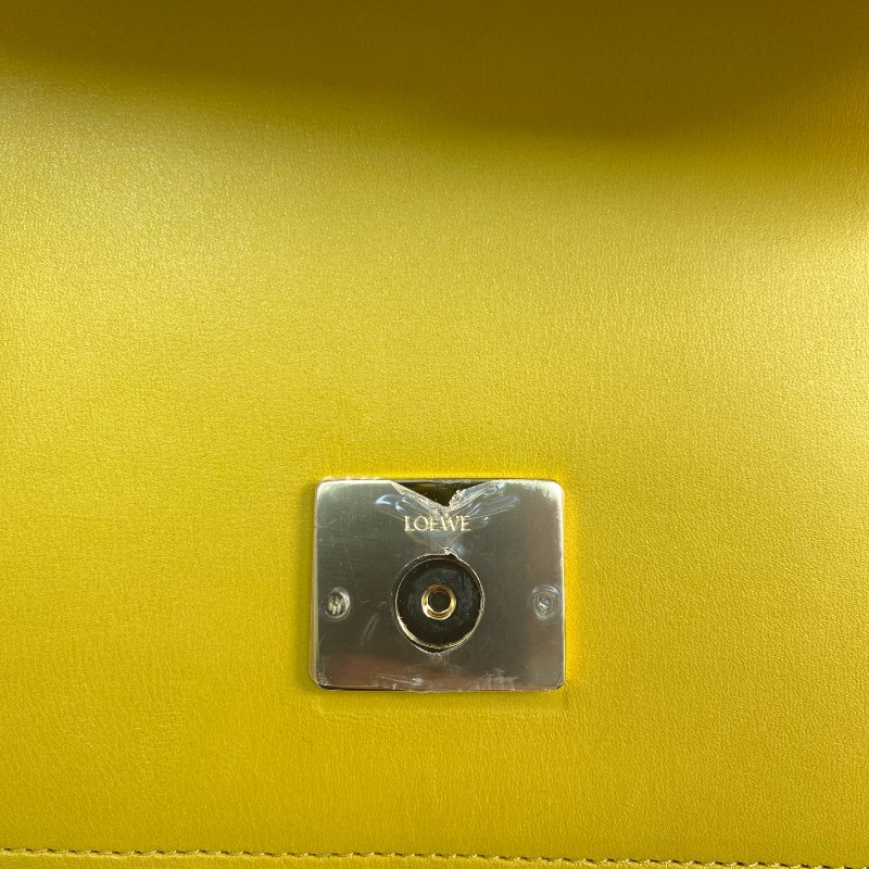 △ Loewe 羅意威 Yellow Calsfkin Goya Shoulder Bag 黃色小牛皮肩背袋 - 257023988-21