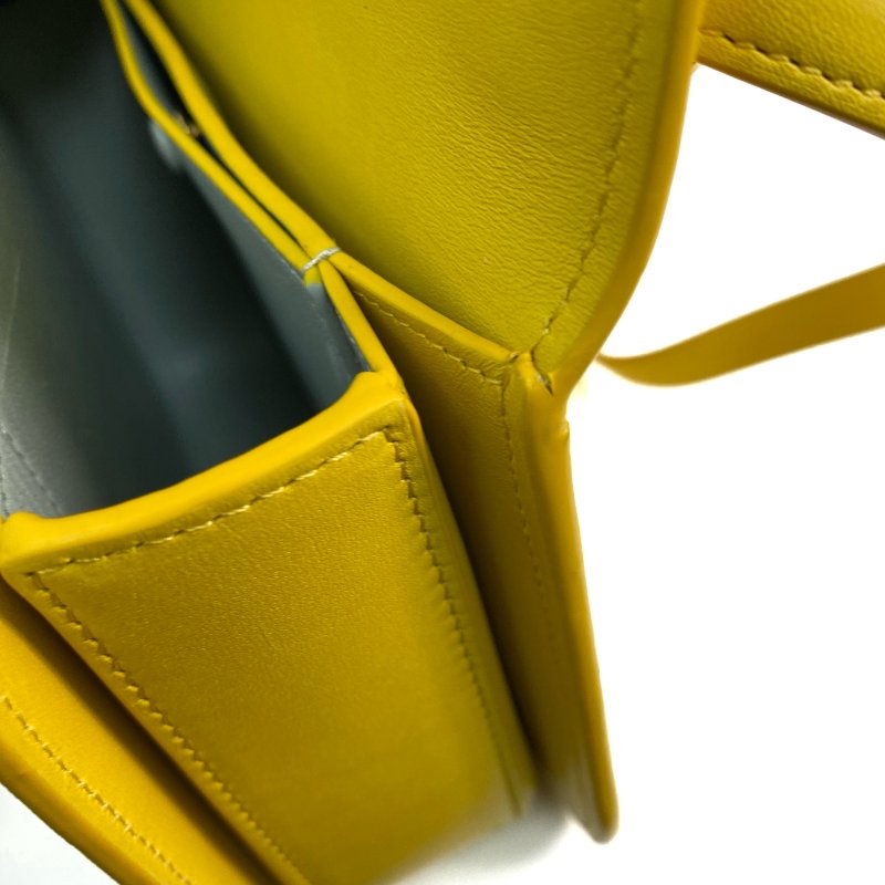 △ Loewe 羅意威 Yellow Calsfkin Goya Shoulder Bag 黃色小牛皮肩背袋 - 257023988-24