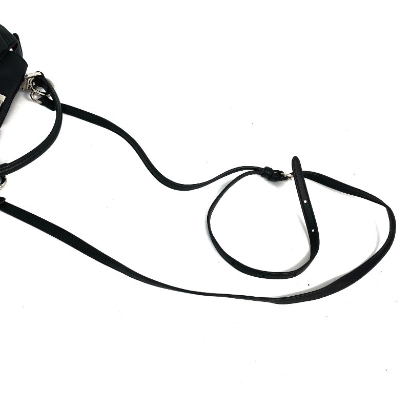 △ Fendi 芬迪 Black Calfskin Peekaboo Mini 2 Way Bag 8BN244 黑色小牛皮兩用袋 - 257024219-10