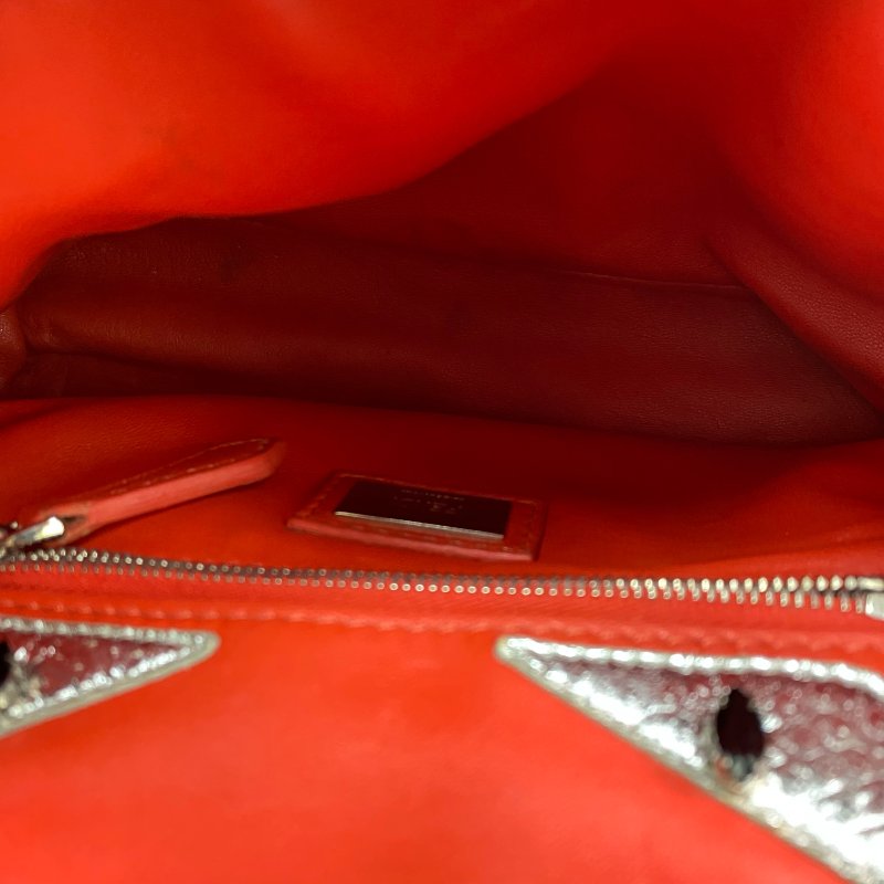 △ Fendi 芬迪 Black Calfskin Peekaboo Mini 2 Way Bag 8BN244 黑色小牛皮兩用袋 - 257024219-17