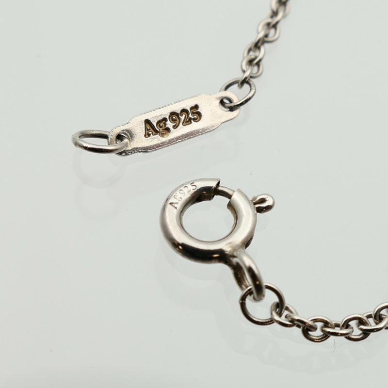 TIFFANY&CO 925純銀Necklace項鍊-4