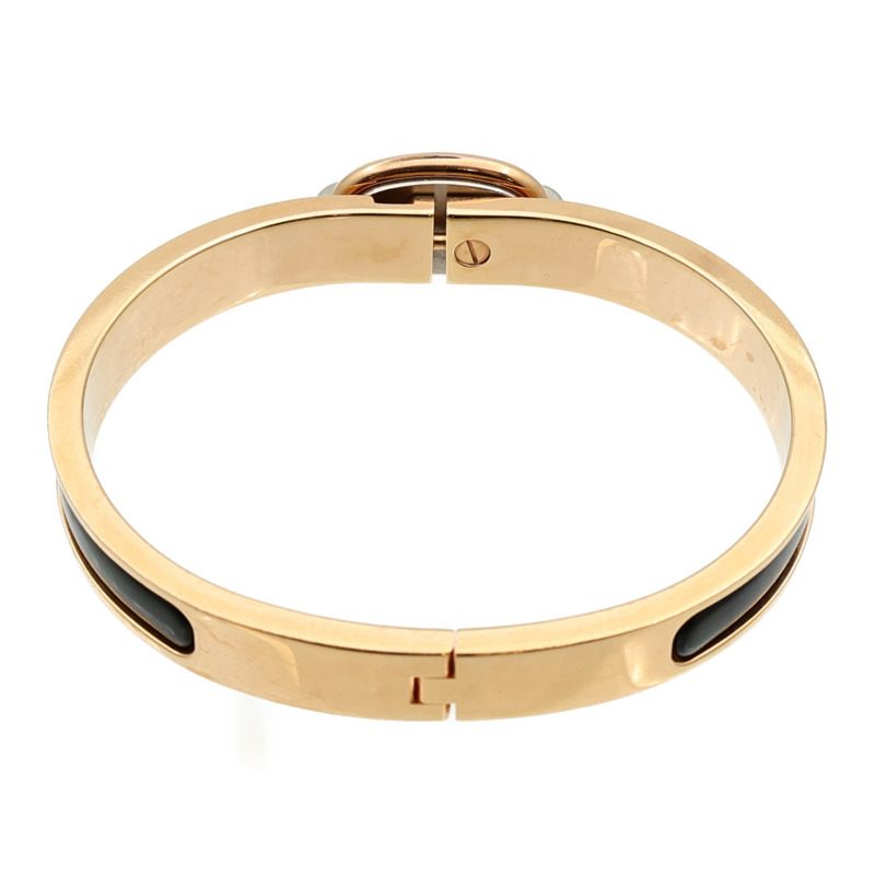 HERMES 金屬/琺瑯Mini Clic Chaine d'Ancre Bracelet手鐲-2