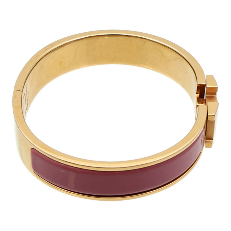 HERMES 金屬/琺瑯Clic H手鐲-1