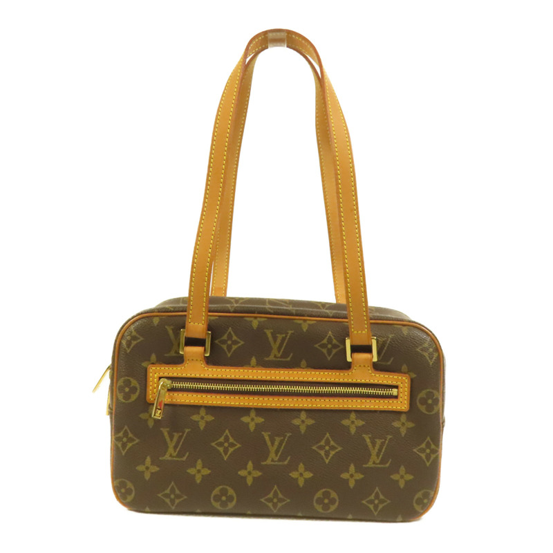 LOUIS VUITTON Monogram Cite MM金扣肩背袋-0
