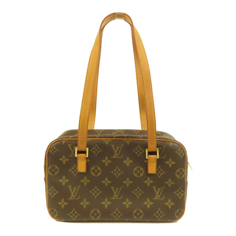 LOUIS VUITTON Monogram Cite MM金扣肩背袋-1