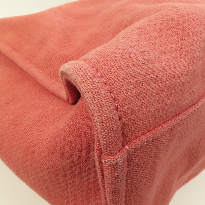 CHANEL 帆布Deauville Tote Extra Large銀扣手挽肩背兩用袋-12