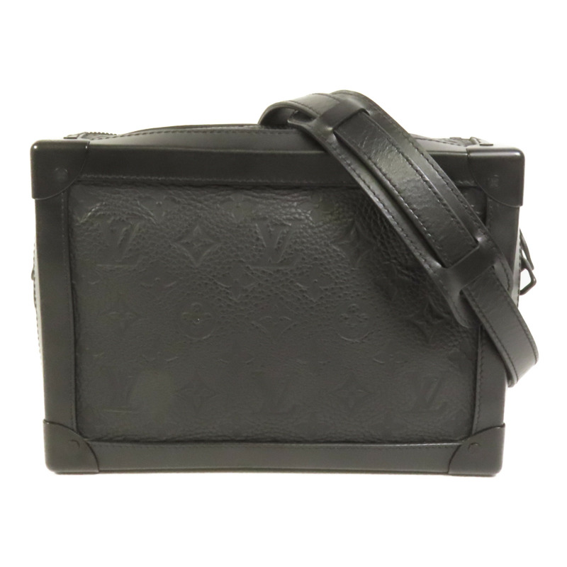 LOUIS VUITTON Monogram Taurillon Soft Trunk肩背袋-0