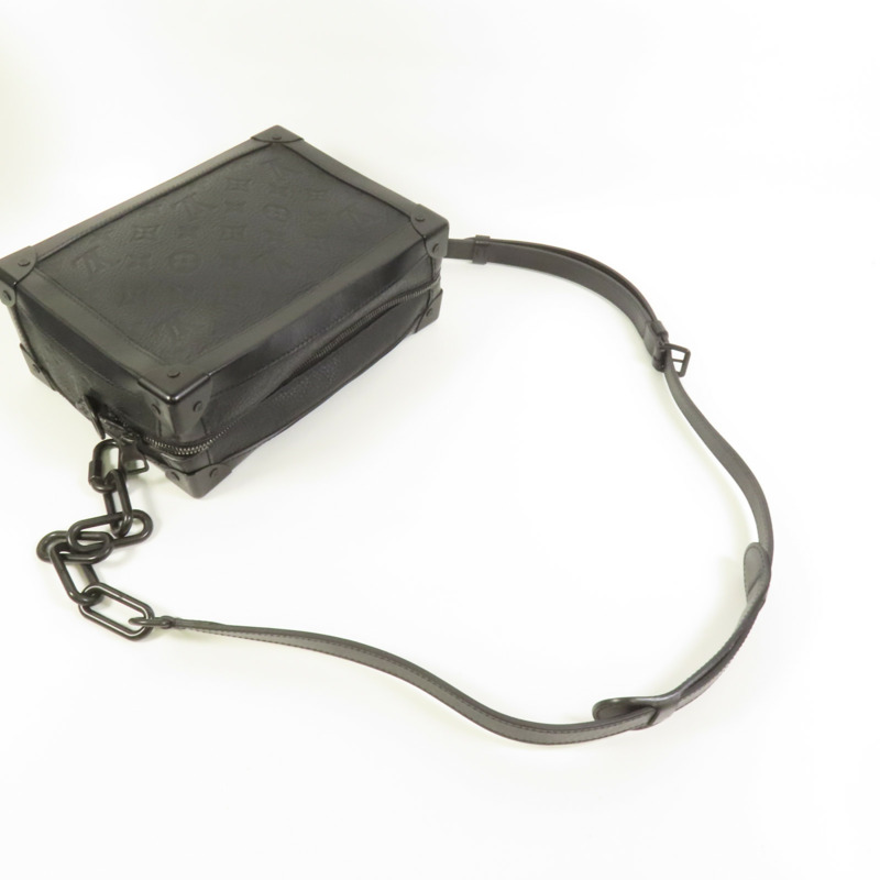 LOUIS VUITTON Monogram Taurillon Soft Trunk肩背袋-4