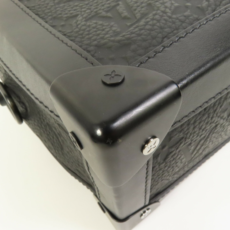 LOUIS VUITTON Monogram Taurillon Soft Trunk肩背袋-9