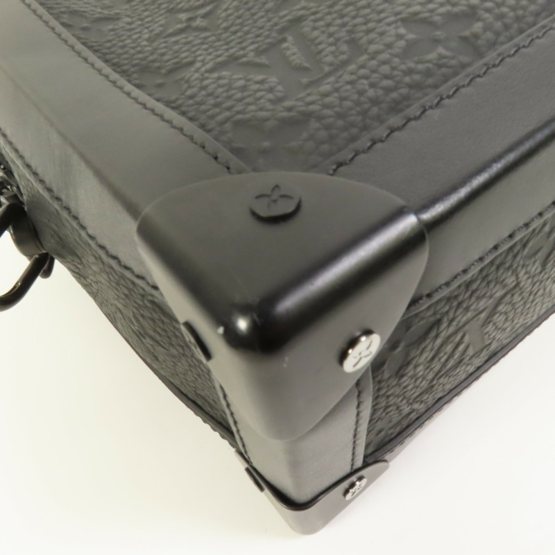 LOUIS VUITTON Monogram Taurillon Soft Trunk肩背袋-10