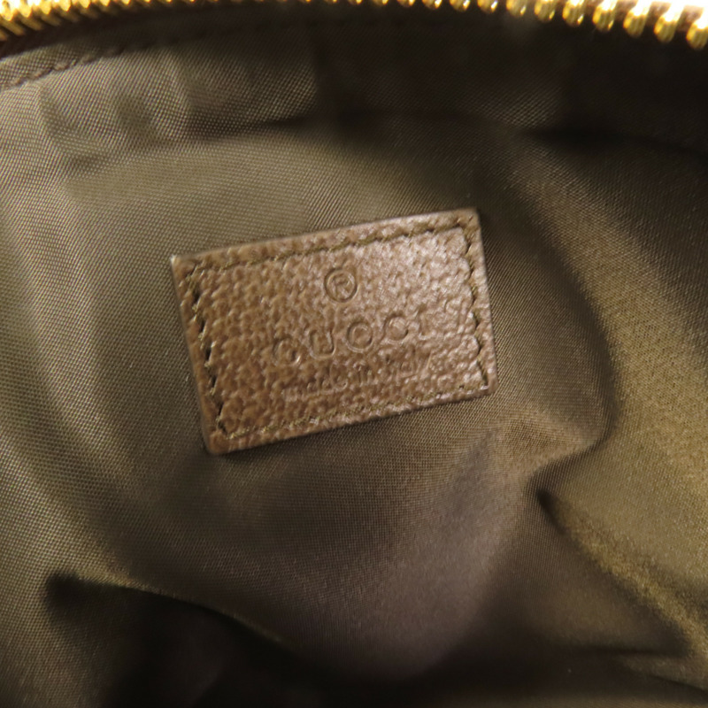 GUCCI 塗層帆布Ophidia GG Pouch金扣肩背袋-7