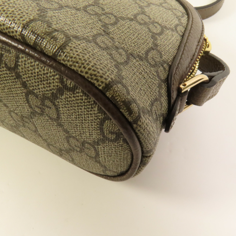 GUCCI 塗層帆布Ophidia GG Pouch金扣肩背袋-11