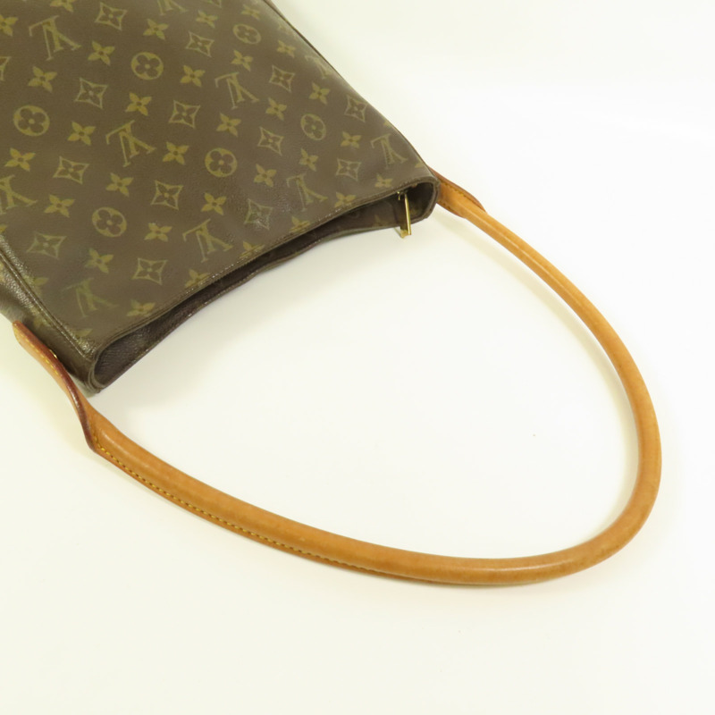 LOUIS VUITTON Monogram Looping GM肩背袋-4