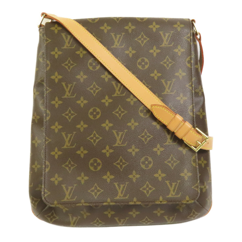 LOUIS VUITTON Monogram Musette金扣肩背袋-0