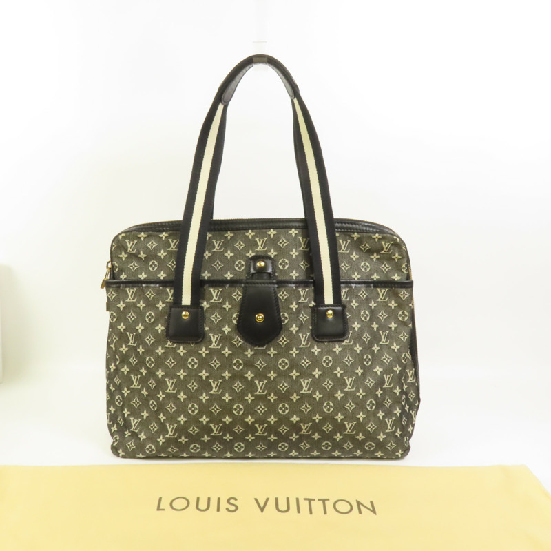 LOUIS VUITTON Mono-Denim Kaba Marie Kate手挽袋-9