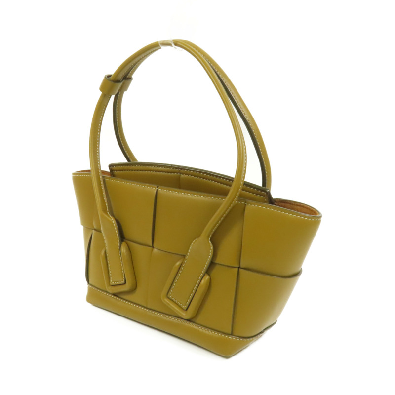 BOTTEGA VENETA 牛皮皮革Mini Arco Tote Bag手挽肩背兩用袋-2