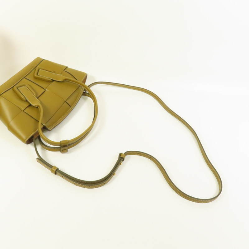 BOTTEGA VENETA 牛皮皮革Mini Arco Tote Bag手挽肩背兩用袋-4